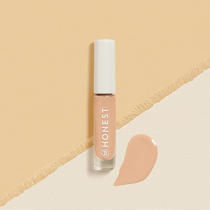 Honest Beauty Fresh Flex Concealer with Niacinamide + Vitamin E + Hyaluronic Acid | Vegan + Cruelty free | Cream, 0.17 fl oz-VivaGrace Women