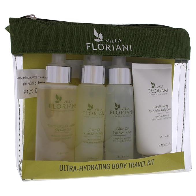 Villa Floriani Ultra-Hydrating Body Travel Kit Unisex 5 Pc-VivaGrace Women