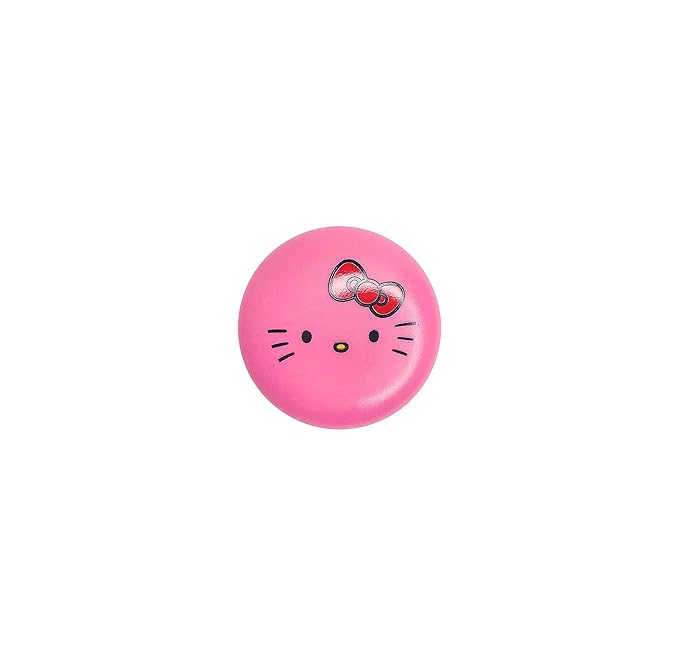 The Crème Shop x Sanrio Hello Kitty Macaron Lip Balm (Hello Kitty Icing On The Cake) Korean Cute Scented Pocket Portable Soothing Advanced Must-Have on-the-go-VivaGrace Women