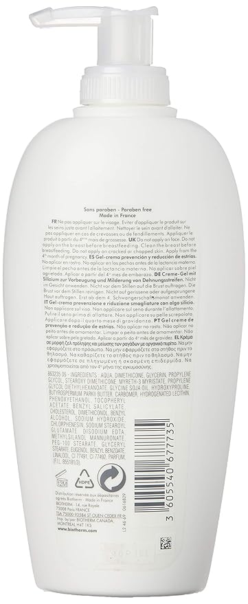 Biotherm Biovergetures Stretch Marks Prevention and Reduction Cream-Gel for Unisex, 13.52 Ounce-VivaGrace Women