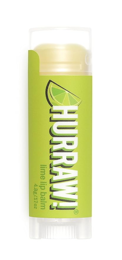 Hurraw! Lime Lip Balm: Organic, Certified Vegan, Cruelty and Gluten Free. Non-GMO, 100% Natural Ingredients. Bee, Shea, Soy and Palm Free. Made in USA-VivaGrace Women