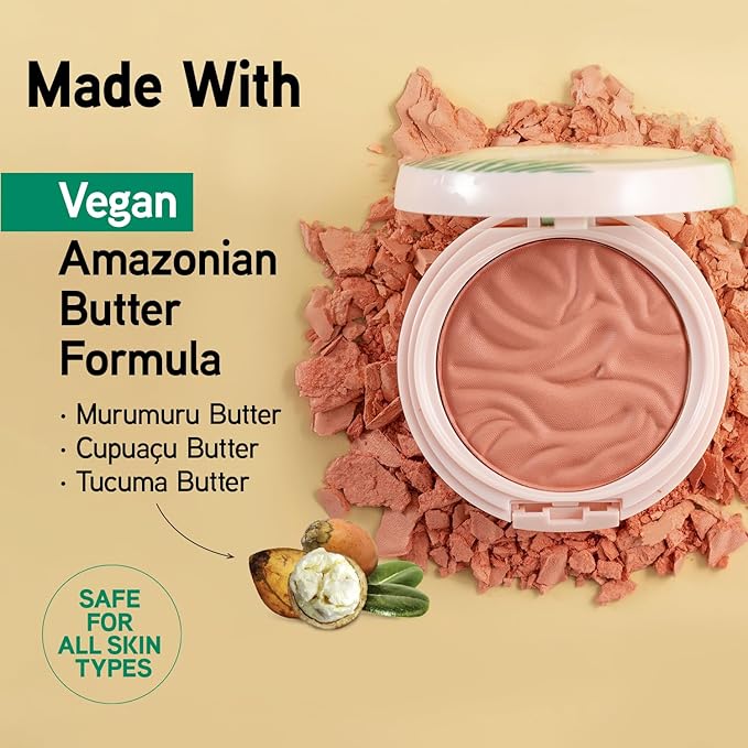 Physicians Formula Murumuru Butter Blush Vintage Rouge, Dermatologist Approved, Vegan-VivaGrace Women