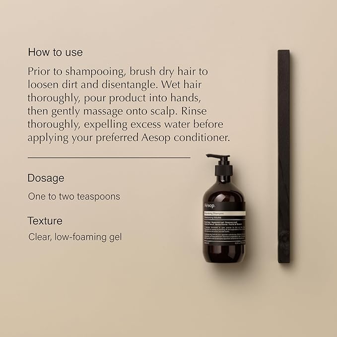 Aesop Volumizing Shampoo and Conditioner Set | Cleanses Hair and Scalp for Soft, Shiny, Fragrant Hair | Paraben-Free + Cruelty-Free | Set of 2 (16.9 oz + 17.5 oz)-VivaGrace Women