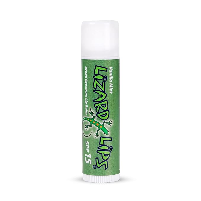 Lizard Lips SPF 15 Lip Balm (Vanilla Mint)-VivaGrace Women