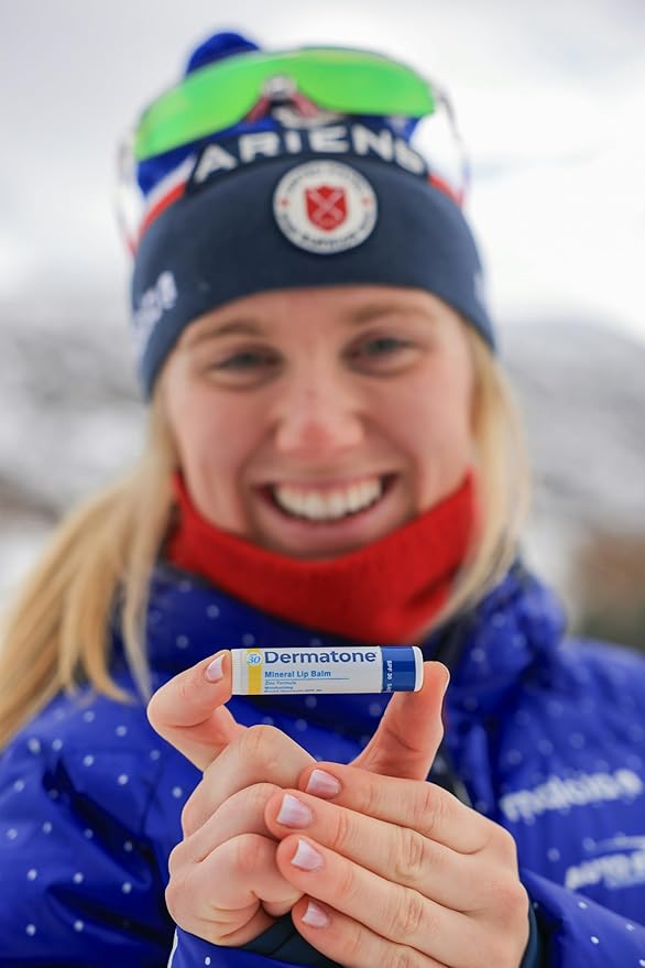 Dermatone Mineral Lip Balm SPF 30 | Moisturizing, Reef Safe, Oxybenzone Free | Broad Spectrum Sunburn Protection | Zinc Oxide Lip Sunscreen | Lip Balm with Sunscreen SPF 30 | 0.15 oz (2-Pack)-VivaGrace Women