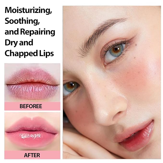 5 Pack Tinted Lip Balm Stocking Stuffers Tinted Chapstick - Moisturizing Lips - No petroleum, Chemicals, Gluten, or Phthalat-VivaGrace Women