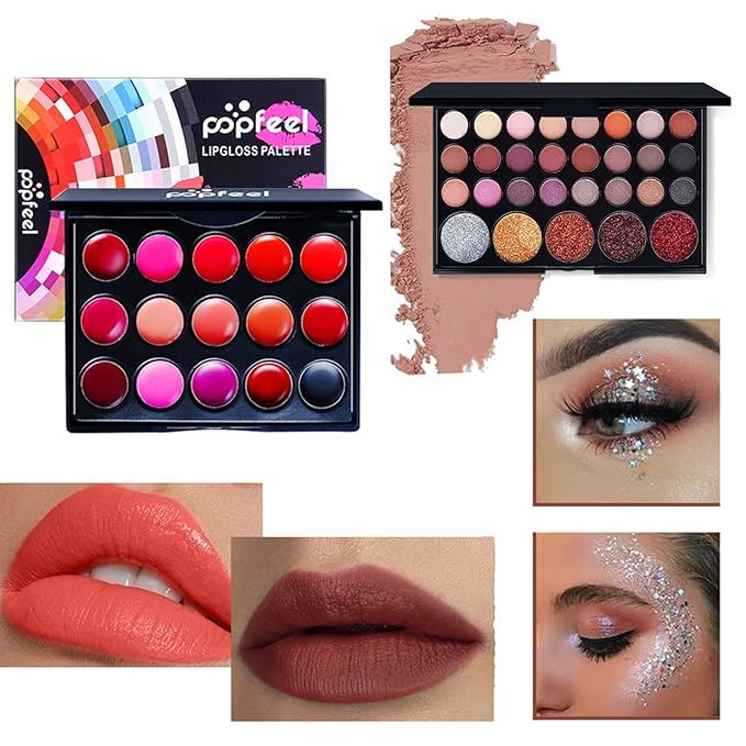 Makeup Kit for Women Full Kit, 26PCS Multi-Purpose Makeup Kit All-in-One Makeup Gift Set Makeup Essential Starter Kit, Compact and Lightweight Design for Girls, Women-VivaGrace Women