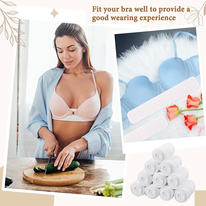 Cotton Tummy Liners and Bra Liners Set for Sweat Rash Skin Folds Plus Size Women Sweating Supplies-VivaGrace Women