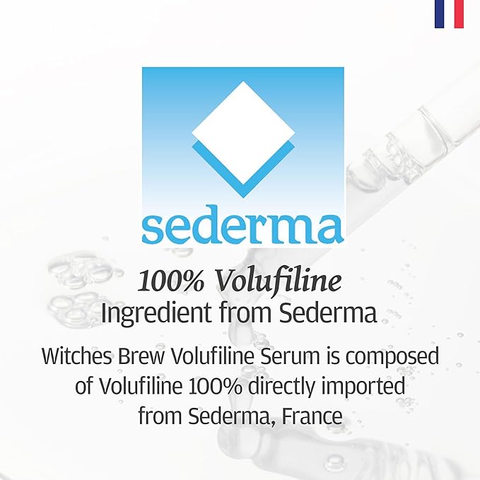 [Volufiline 12.5ml] 100% Pure Volufiline from SEDERMA (France) | DIY Skincare - Face Serum | Cosmetic Grade | For Face & Body Improved Fine Lines & Skin Elasticity-VivaGrace Women
