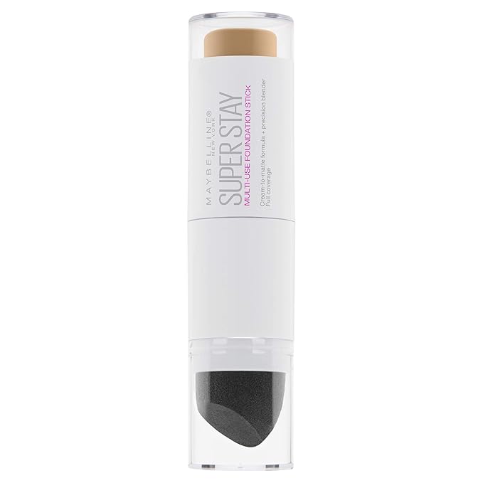 Maybelline New York Super Stay Foundation Stick For Normal to Oily Skin, Golden, 0.25 oz.-VivaGrace Women