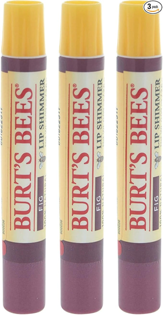 Burt's Bees Lip Shimmer, Fig 0.09 oz (Pack Of 3)-VivaGrace Women
