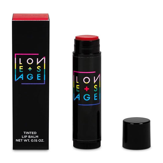 Love + Sage Well Red Lip Balm (red tint)-VivaGrace Women