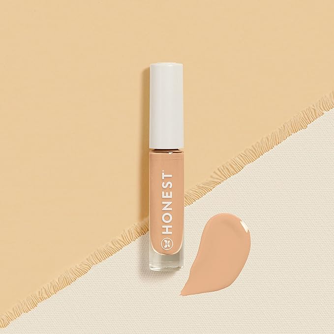 Honest Beauty Fresh Flex Concealer with Niacinamide + Vitamin E + Hyaluronic Acid | Vegan + Cruelty free | Beige, 0.17 fl oz-VivaGrace Women