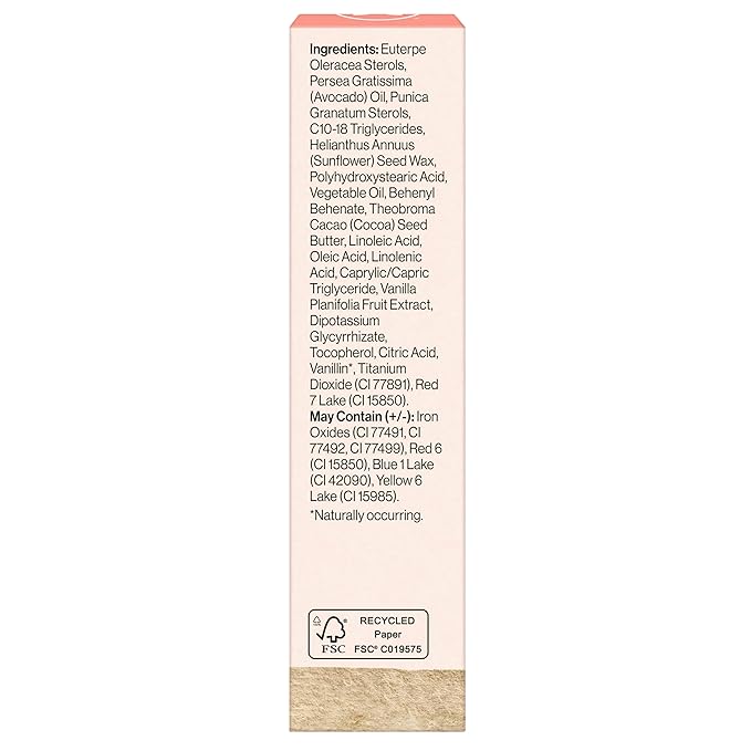 Honest Beauty Tinted Lip Balm | Antioxidant-rich Acai Extracts + Avocado Oil | EWG Certified, Vegan, Cruelty Free | Blood Orange-VivaGrace Women