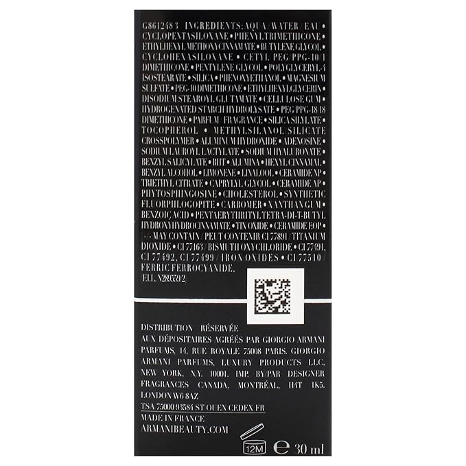 Designer Glow Radiant Revitalizing Foundation SPF 15 PA Plus - 1.5 by Giorgio Armani for Women - 1 oz Foundation-VivaGrace Women