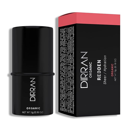 3 in 1 Natural Ingredient 90% Organic Blusher Stick For Lips, Eyes, & Cheeks, Hydration And Natural Beauty Apply directly And Blend With Fingertips, Small Enough to Carry (REDDEN)-VivaGrace Women