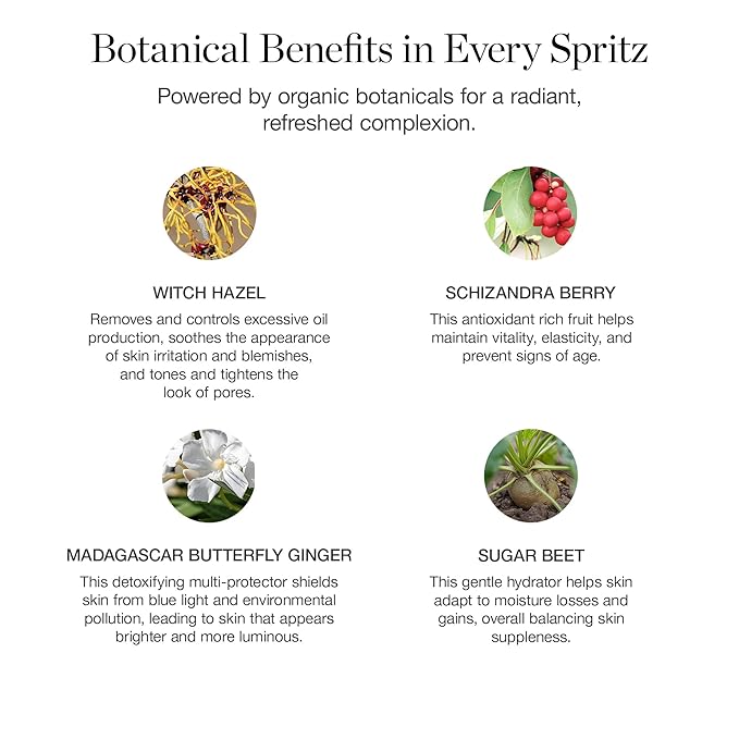 Ogee Rose Botanical Face Mist – Hydrating Organic Vegan Facial Mist, 90ml-VivaGrace Women