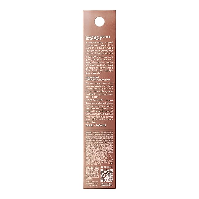 e.l.f. Halo Glow Contour Beauty Wand, Liquid Contour Wand For A Naturally Sculpted Look, Buildable Formula, Vegan & Cruelty-free, Light/Medium-VivaGrace Women