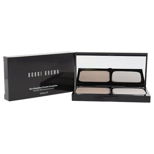 Bobbi Brown Skin Weightless Powder Foundation for Women, No.0 Porcelain, 0.38 Ounce-VivaGrace Women