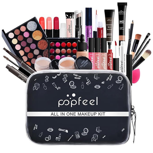 Makeup Kit for Women Full Kit, 26PCS Multi-Purpose Makeup Kit All-in-One Makeup Gift Set Makeup Essential Starter Kit, Compact and Lightweight Design for Girls, Women-VivaGrace Women