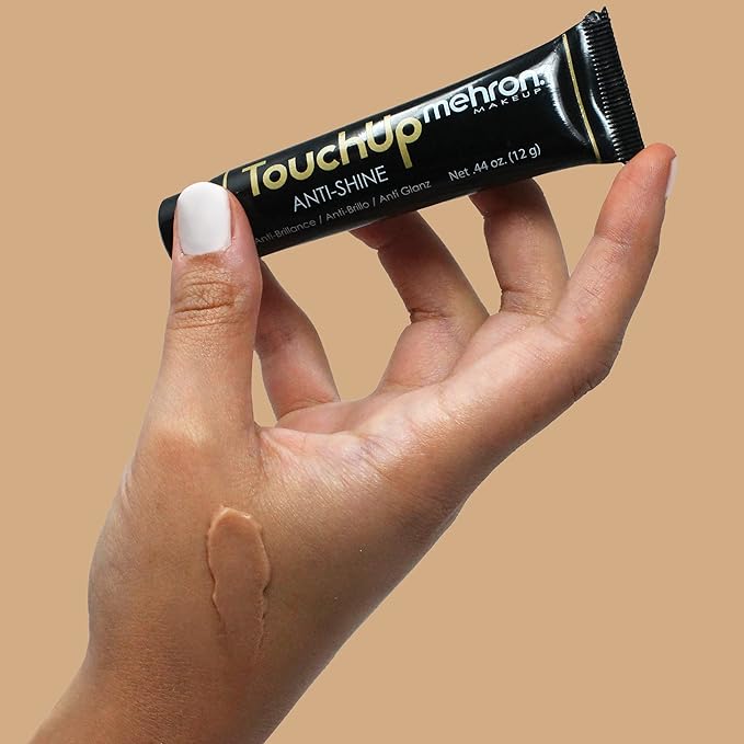 Mehron Makeup TouchUp Anti-Shine Gel | Matte Primer Face Makeup | Finishing and Primer Gel (Medium Tint)-VivaGrace Women