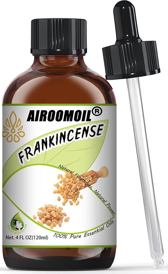 Pure Frankincense Essential Oil Pure for Aromatherapy Perfumes Soaps Use Diffuser Oils Home Use 4 Fl Oz-VivaGrace Women