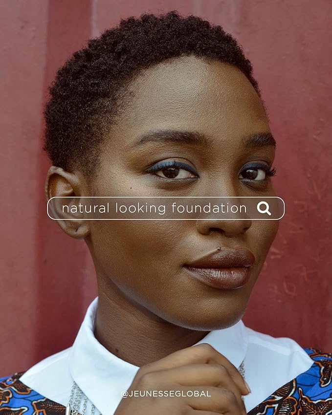 NV BB Perfecting Mist Foundation Buildable Coverage Professional Airbrush Makeup with Plant-based Stem Cell Polypeptides, Vitamins A, D, E and Aloe, 1.5 ounces, Cool Cocoa-VivaGrace Women