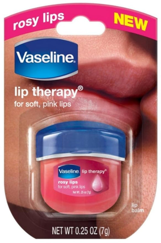 Vaseline Lip Therapy, Rosy Lips 1 ea (Pack of 9)-VivaGrace Women