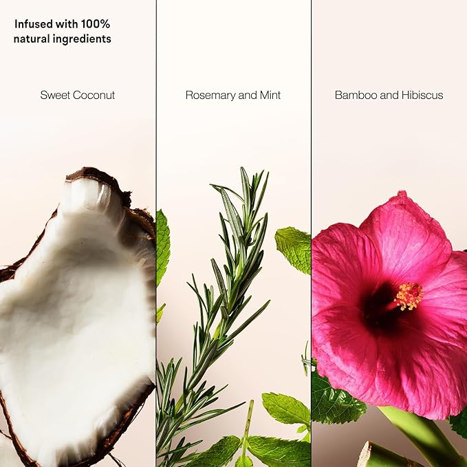 Suave+ Dry Shampoo Spray Variety 3-Pack – Invigorating Rosemary & Mint, Volumizing Bamboo & Hibiscus + Refreshing Sweet Coconut, 4.3 Oz Ea-VivaGrace Women