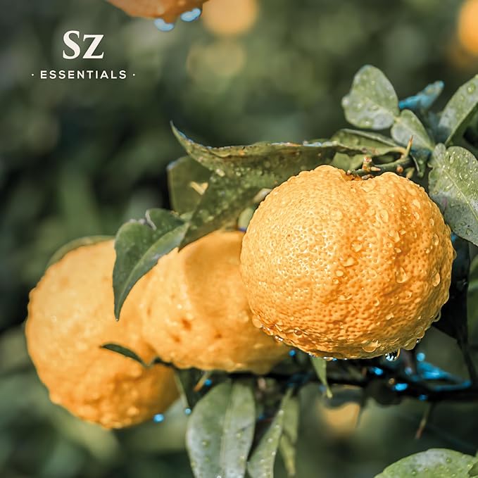 Yuzu Essential Oil - Japan - 100% Pure and Natural, Undiluted - Promotes Natural Solution for Relaxation with Soothing, Fresh and Citrusy Aroma - 0.17 fl oz (5ml)-VivaGrace Women