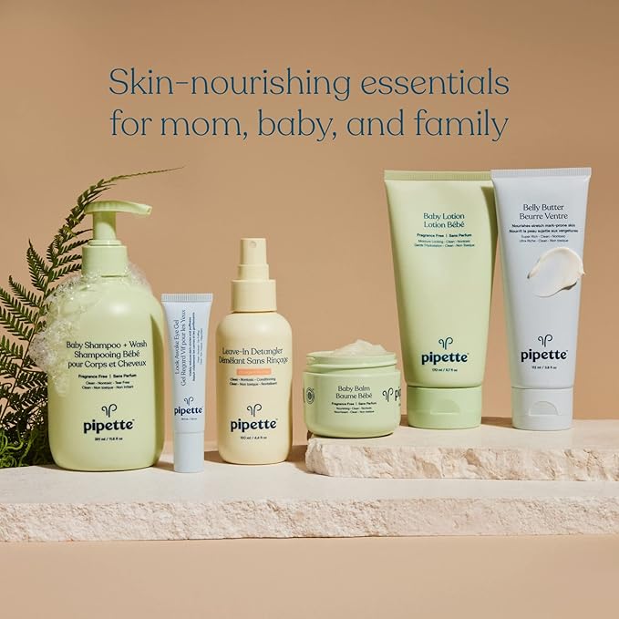 Pipette Look Awake Eye Gel - Eye Roller for Puffiness, Wrinkles, Dark Circles under Eye Treatment for Women, Unique Peptide Formula with Moisturizing Squalane, Hypoallergenic, 0.5 fl oz-VivaGrace Women