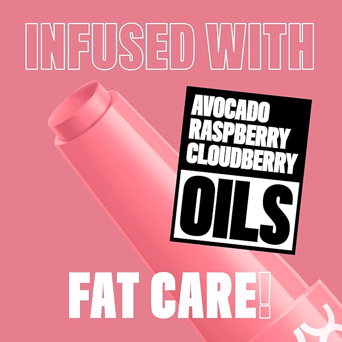 NYX PROFESSIONAL MAKEUP Fat Oil Slick Click, Lightweight, Buildable, Pigmented Vegan Lip Balm - Clout-VivaGrace Women