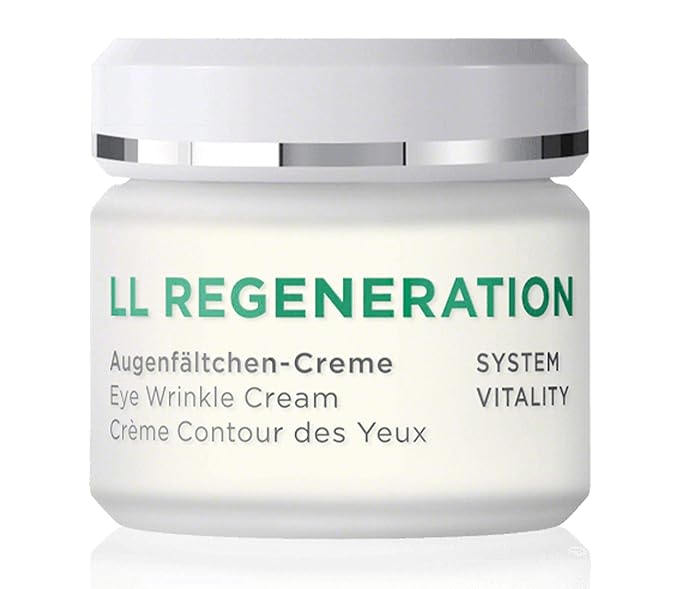 ANNEMARIE BÖRLIND – LL REGENERATION Eye Wrinkle Cream – Natural Vitamin C + E Anti Aging Eye Cream with LL BIOCOMPLEX for Smoothed, Brighter, and Plump Skin With New Elasticity – 1.1 Oz-VivaGrace Women