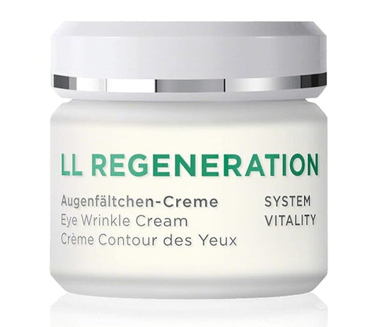 ANNEMARIE BÖRLIND – LL REGENERATION Eye Wrinkle Cream – Natural Vitamin C + E Anti Aging Eye Cream with LL BIOCOMPLEX for Smoothed, Brighter, and Plump Skin With New Elasticity – 1.1 Oz-VivaGrace Women
