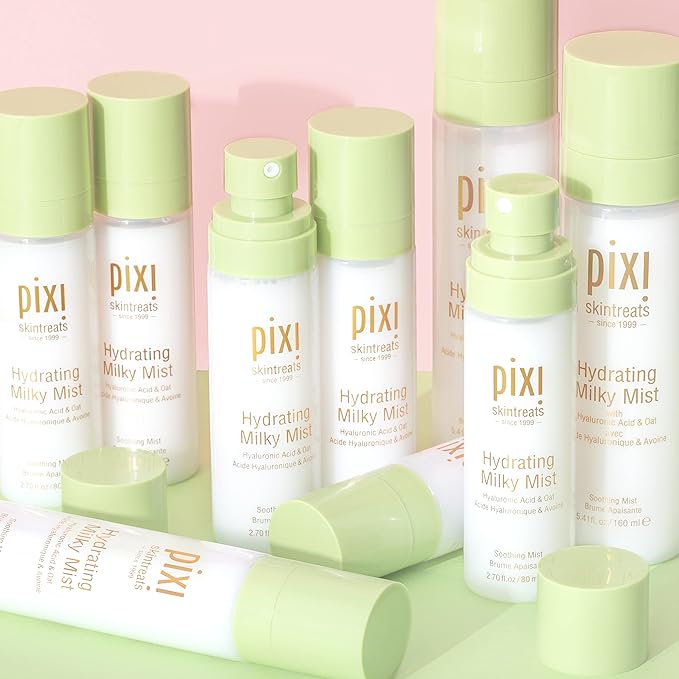 Pixi Beauty Milky Mist 2.70 Fl Oz | Hydrating Moisturizer for Dry Skin | Infused with Hyaluronic Acid-VivaGrace Women