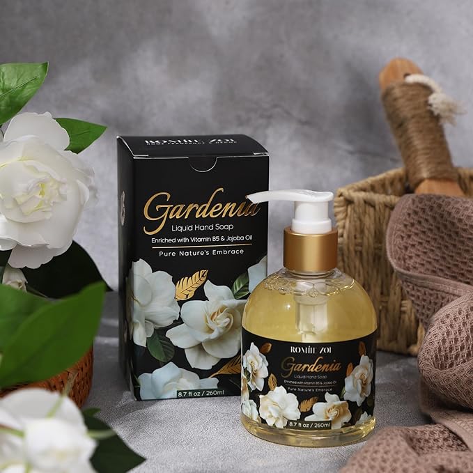 Liquid Hand Soap with Gift Box - Gardenia - 260ml/ 8.7 fl.oz