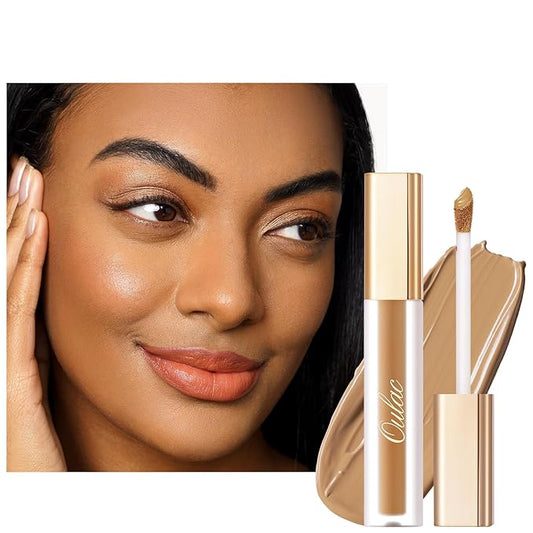 Oulac Concealer Full Coverage, Concealer Stick for Dark Circles, Hydrating Concealer Infused with Hyaluronic Acid, Lightweight, Long Lasting, Vegan Concealer 3.8ml, Shade: C7 Olive-VivaGrace Women
