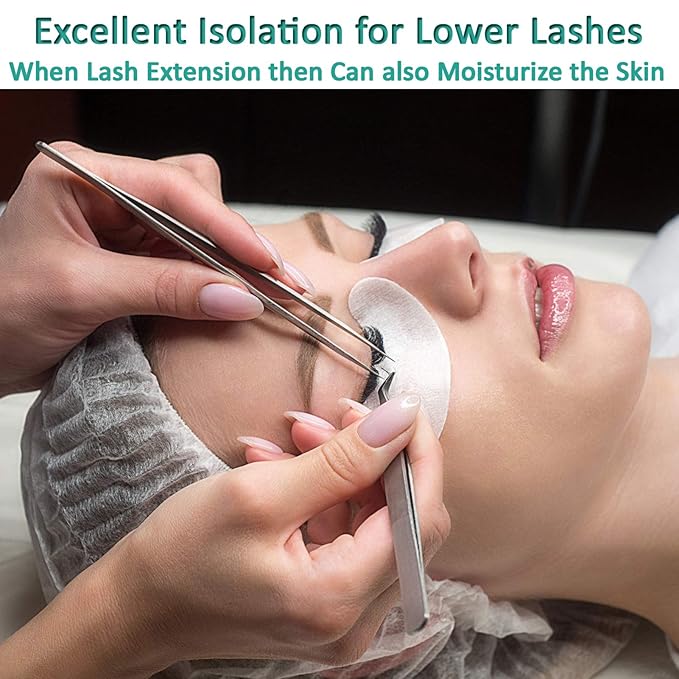 50 Pairs Under Eye Pads, Eyelash Extension Gel Patches, Lint Free DIY False Lash Extension Beauty Makeup Hydrogel Gel Eye Patches-VivaGrace Women