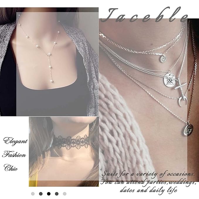 Boho Layered Feather Choker Necklace Turquoise Pendant Necklace Chain Vintage Crystal Paved Sun Necklace Silver Sunflower Necklace Jewelry for Women and Girls-VivaGrace Women