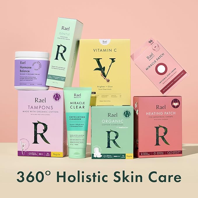 Rael Miracle Clear Cleansing Balm – Makeup Remover, Twist-Up Face Cleanser, Double Cleanse, Non-Comedogenic, with Rice Bran & Jojoba Oils, Vegan, Korean Skin Care, All Skin Types (1.69 fl oz)-VivaGrace Women