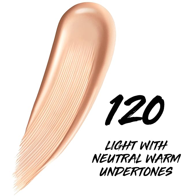 Maybelline Super Stay Up to 24HR Skin Tint, Radiant Light-to-Medium Coverage Foundation, Makeup Infused With Vitamin C, 120, 1 Count-VivaGrace Women