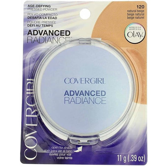 COVERGIRL Advanced Radiance Age-Defying Pressed Powder Natural Beige 120.39 Ounce (packaging may vary)-VivaGrace Women