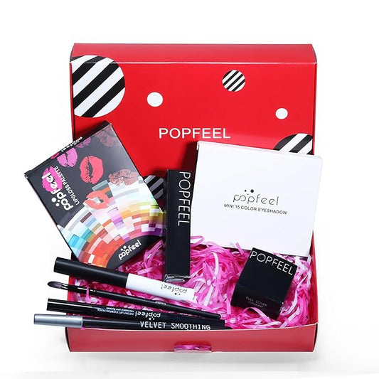 Maquillaje, Makeup gift, Professional make up set for teenage girls 13-15, All in one makeup kit for women full kit, Cosmetics teenagers, Makeup palette(8PCS)-VivaGrace Women