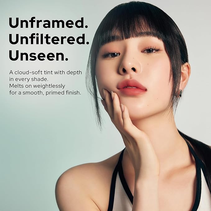 Unseen Blur Lip Tint Long-Lasting Stain, Blendable 3.2g (00:00, 3.2)-VivaGrace Women