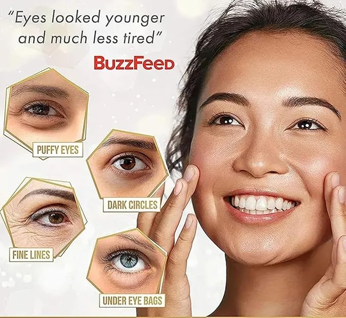 24k Gold Eye Treatment Masks With Collagen-VivaGrace Women