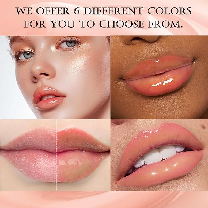 DAGEDA Tinted Lip Balm, Moisturizing Magic Color Changing Lipstick, Soothing Hydrating Lip Balm Tinted, Glossy Lip Plump Gloss Butter Balm, Lightweight, Non-Greasy, 04-VivaGrace Women