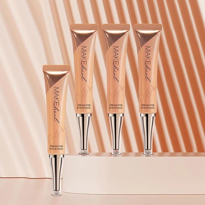 Collabeau Eye and Face Cream Special Set, Intensive Elasticity Care, Hydrolyzed Collagen, Elastin, Hyaluronic Acid, Soft and Supple Skin, Wrinkle Care, Mediheal Skincare (25ml x 4ea)-VivaGrace Women