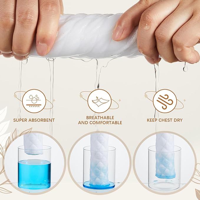 Cotton Tummy Liners and Bra Liners Set for Sweat Rash Skin Folds Plus Size Women Sweating Supplies-VivaGrace Women