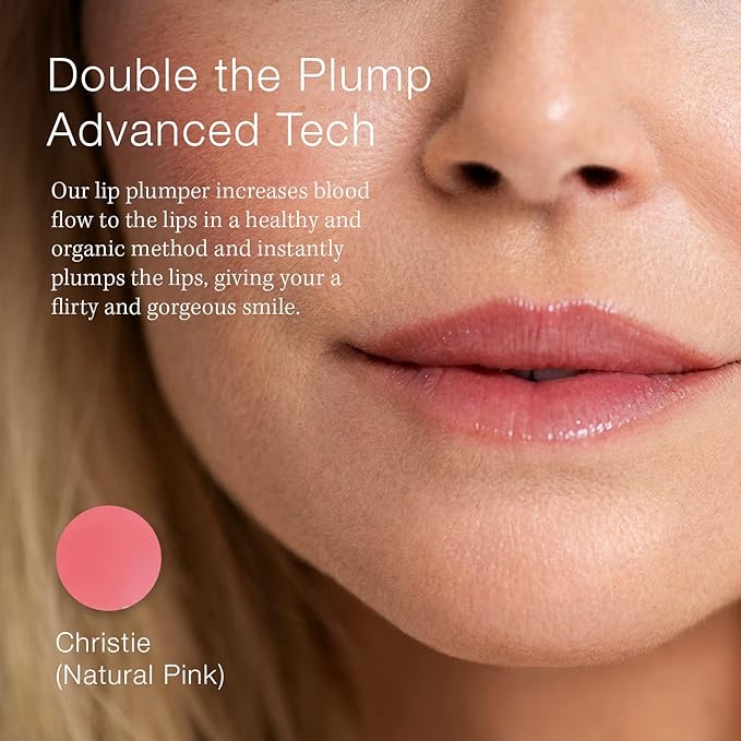 SBLA Beauty - Double The Plump - Lip Plump & Sculpt 11 Fl Oz / 325ml - Lip Plumper - Fuller & Firmer Lips, With Hyaluronic Acids & Peptides - Instantly Plumps, Enhances Hydrates, Reduces Fine Lines-VivaGrace Women