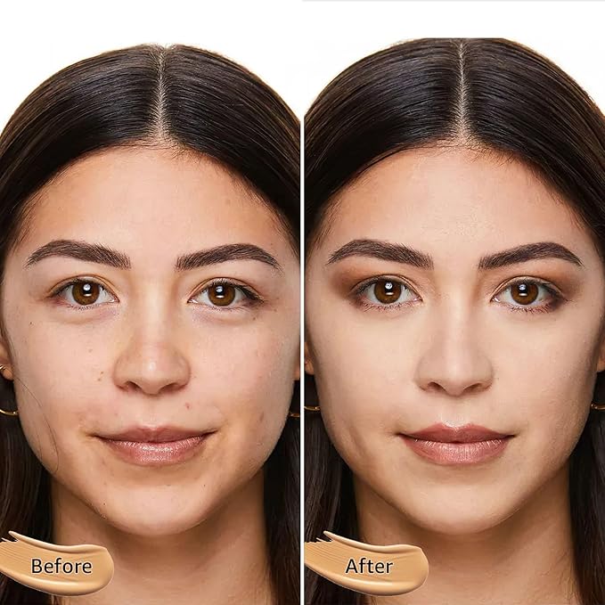 Mushroom Head Air Cushion CC Cream BB Cream Makeup Foundation Moisturizing Concealer Long Lasting Full Coverage Waterproof Foundation Makeup Even Skin Tone Makeup Base Primer (Buff Beige)-VivaGrace Women